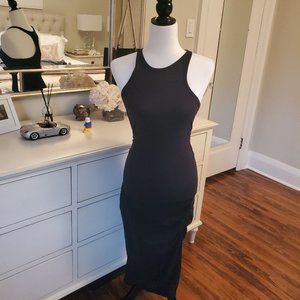 Athletic Shape Bodycon Maxi